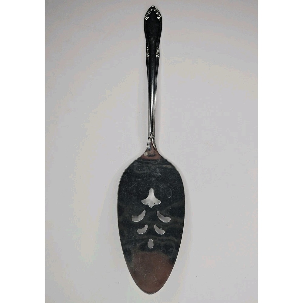 Oneida Stainless Affection Pierced Pie Server 8.5" USA